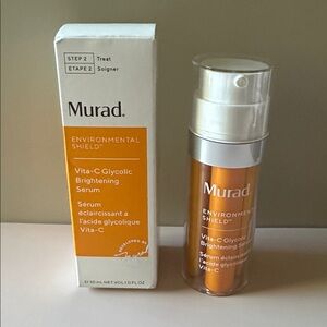 Murad Vita-C Glycolic Brightening Serum New In Box 1.0 FL OZ